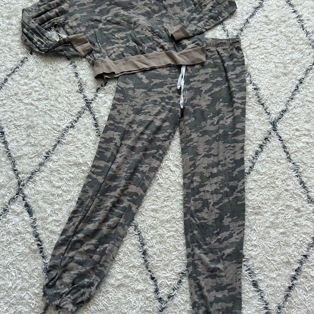 Camo Print Lounge Set Small